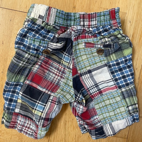 Vintage GAP plaid patchwork shorts - Picture 2 of 3